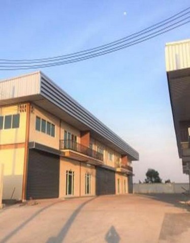 โกดังโรงงาน พร้อมสำนักงานให้เช่า พร้อมไฟฟ้า 380 V สร้างใหม่ คลองสวน