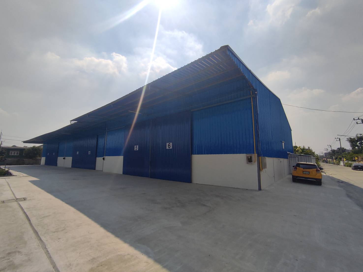 โกดังให้เช่าลำลูกกา 175 ตรม -185 ตรม ต.คูคต อ.ลำลูกกา จ.ปทุมธานี รูปที่ 1