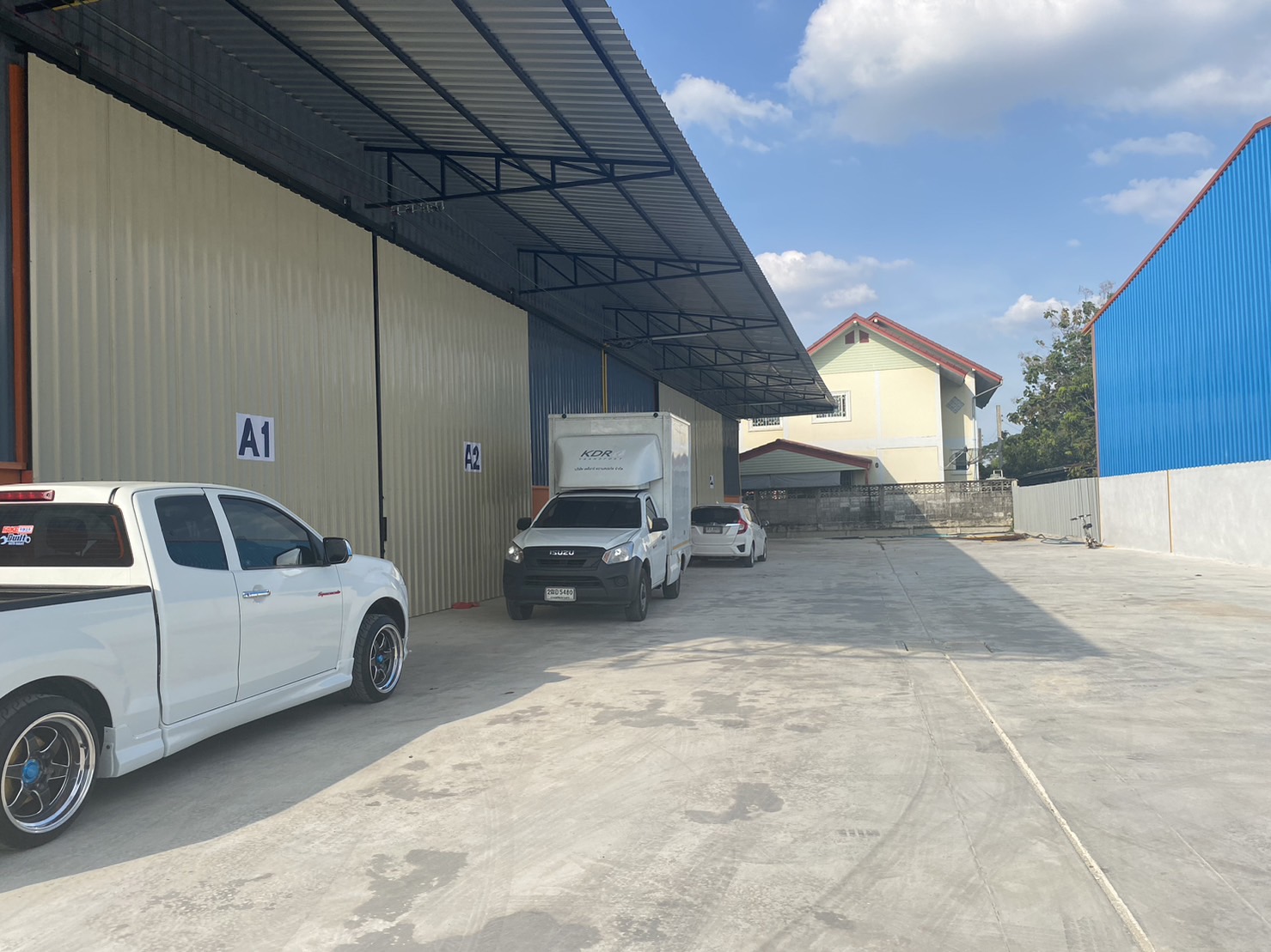 โกดังให้เช่า 190-250 ตรม ต.บางพลับ  อ.ปากเกร็ด จ.นนทบุรี  รูปที่ 4